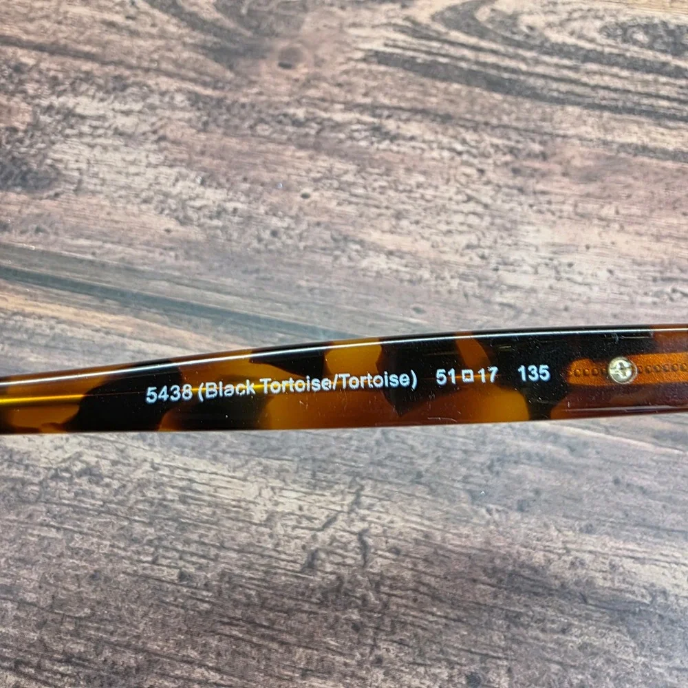 Coach HC 6065 5438 Black Tortoise Cat Eye Eyeglasses Frames 51-17-135 Men Women